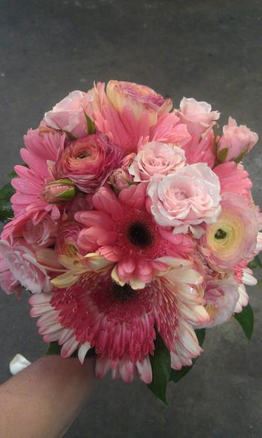 Pretty in Pink Bridal Bouquet