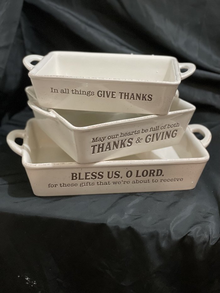 Give Thanks 3 piece set