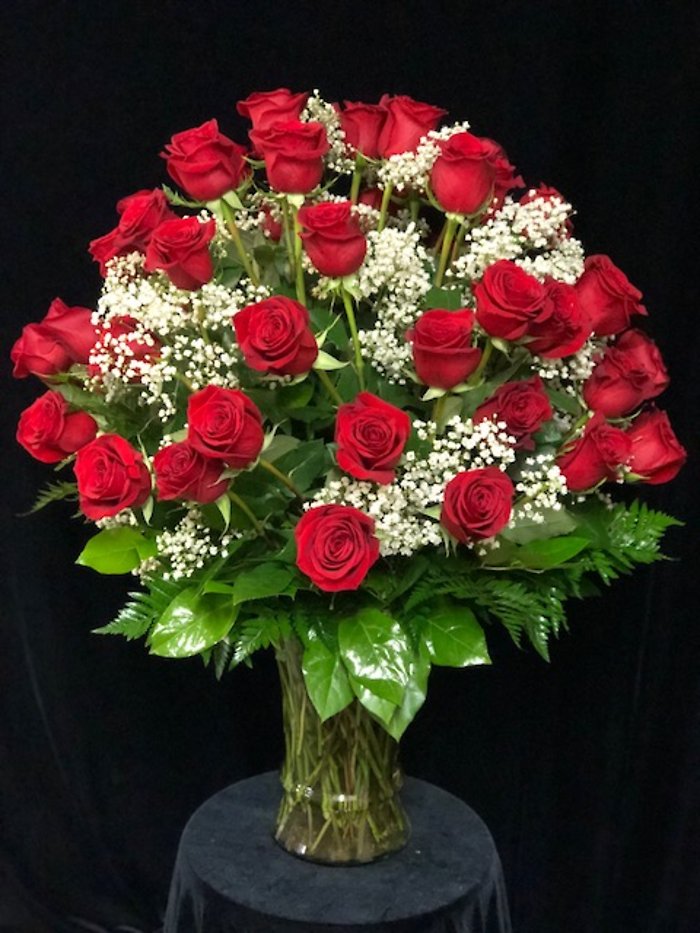 50 Red Roses