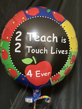 Special Teacher Balloon