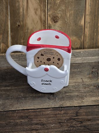 Snack stash cookie and coco mug