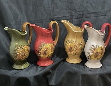 Sunflower Pitcher