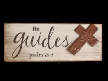 He Guides Plaque