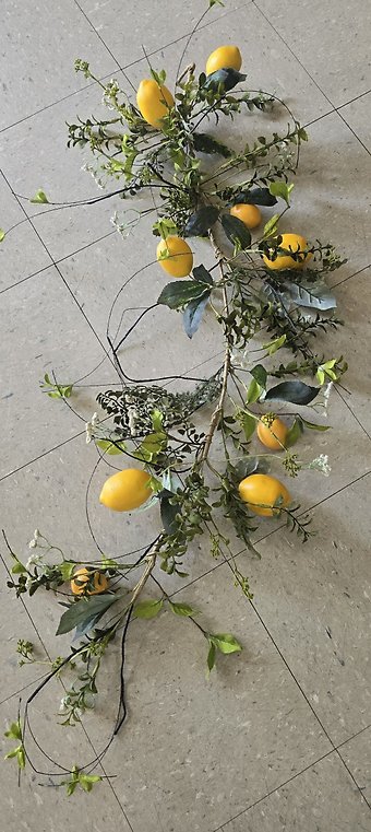Lemon garland artifical