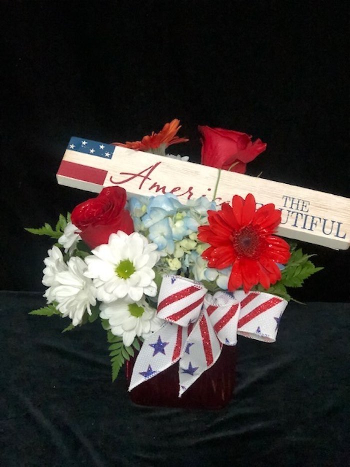 Star Spangled Bouquet & Gift