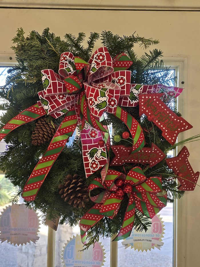 Grinchmas wreath