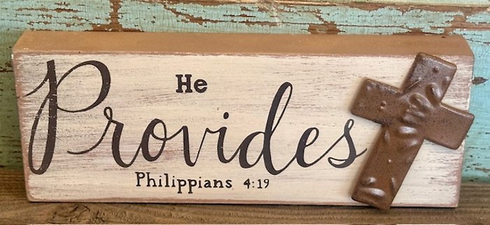 He Provides Ceramic Plaque