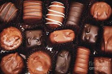 Assorted box of chocolates
