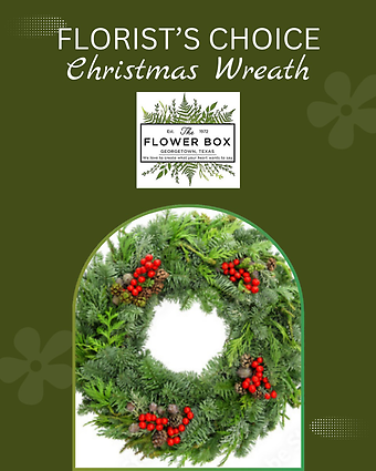 Florist\'s Choice Christmas Fresh Wreath