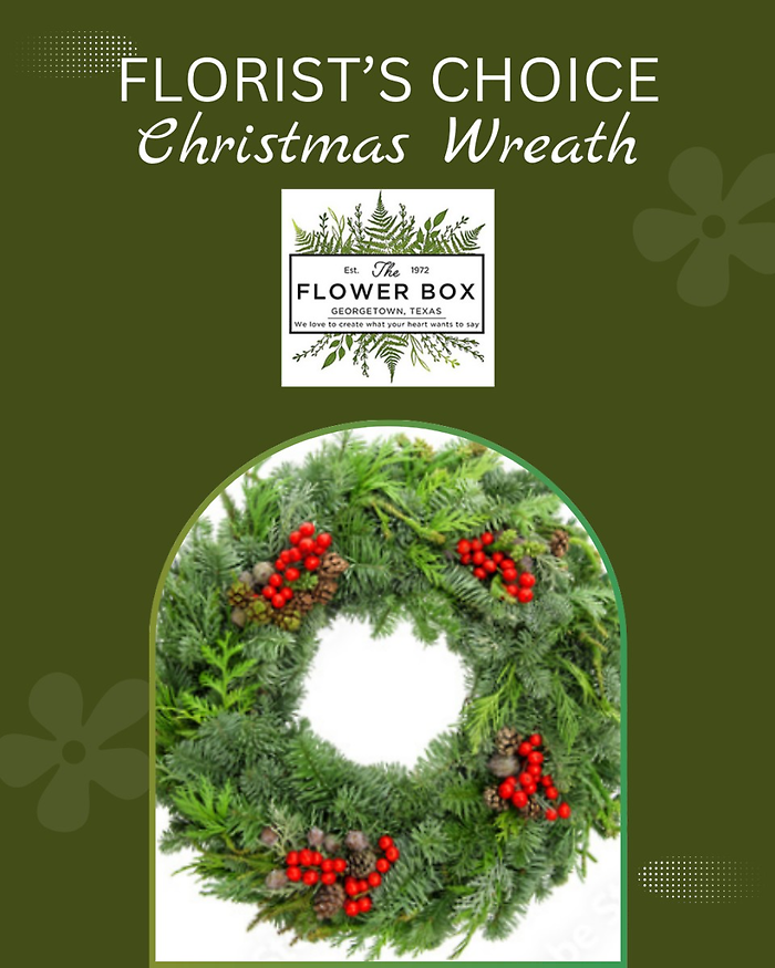 Florist\'s Choice Christmas Fresh Wreath