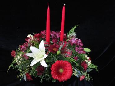 Merry and Bright centerpiece