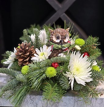 Winters bliss centerpiece