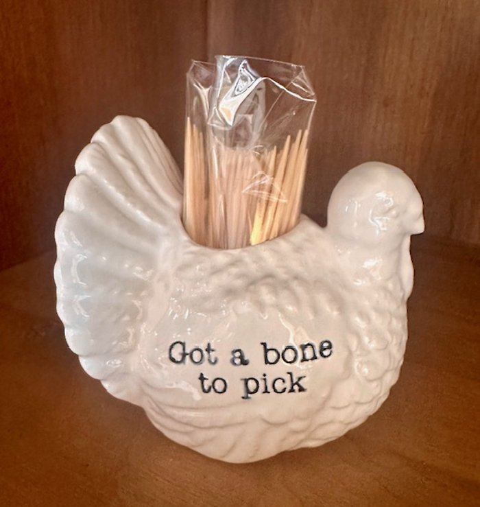 Turkey Toothpick Holder