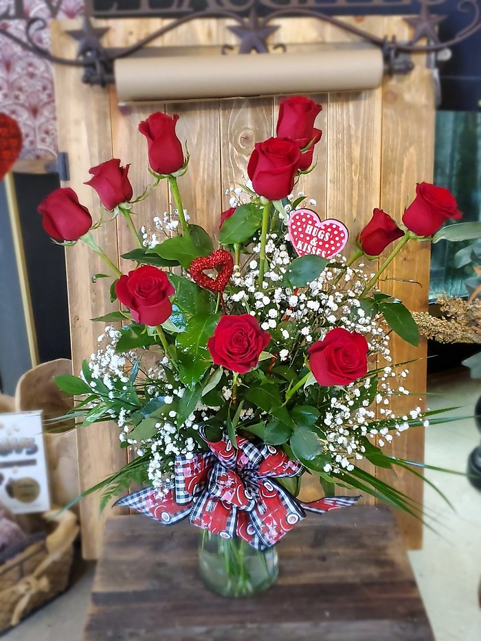 Valentine\'s dozen premium Red Roses
