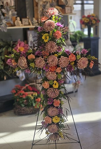 Wreaths, Crosses, and Hearts
