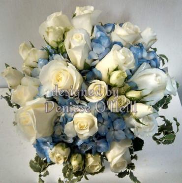Something Blue Bridal Bouquet