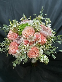 Sweet Pea Bridal bouquet